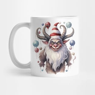 Krampus Watercolor Mug